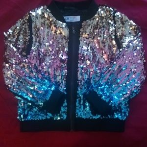 Sequin jacket